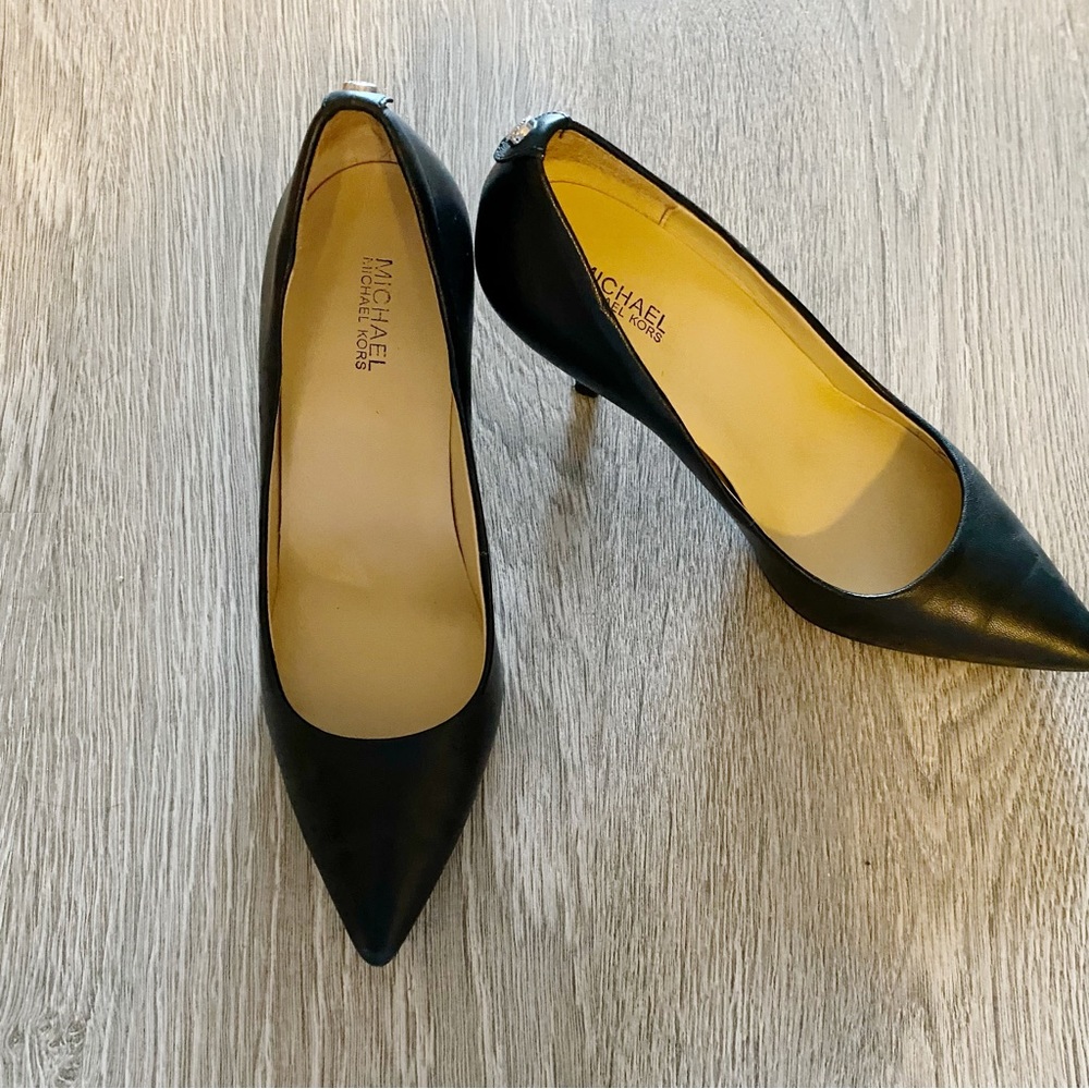 Black Michael Kors heels